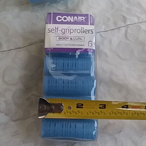Conair Self-Grip Rollers Blue NWT 6 Count Two Packages - Picture 8 of 8